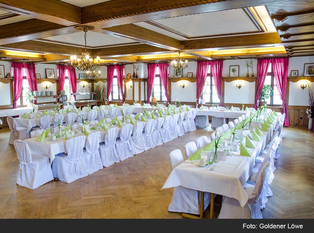 Goldener Löwe in Eppelheim Festsaal