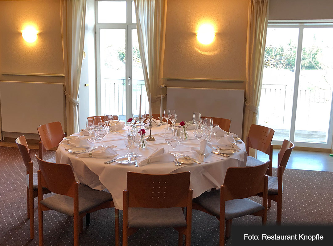 Restaurant Knöpfle Interieur